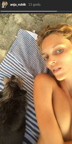 Anja Rubik na Instagramie