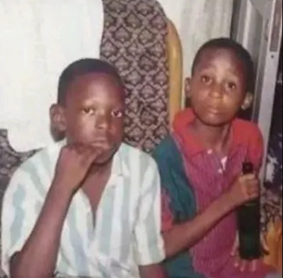 Timaya's childhood photo