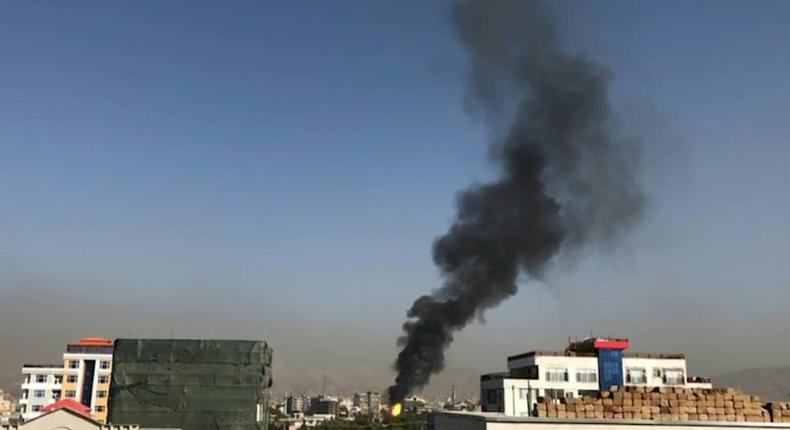 IMAGESAn explosion targeting the convoy of Afghanistan's vice president Amrullah Saleh convoy rocked central Kabul early Wednesday, sending thick plume of smoke in the sky. This terrorist attack has failed and Saleh is safe and fine, said Razwan Murad, the head of Saleh's media office.