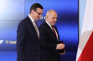 Mateusz Morawiecki i Jacek Sasin.