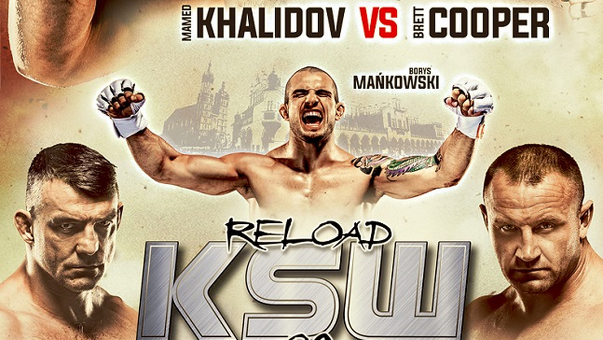 Gala KSW 29 "Reload" już w sobotę. W Kraków Arenie do walki staną m.in. Mamed Chalidow, Brett Cooper, Mariusz Pudzianowski, Paweł Nastula i mistrz KSW - Borys Mańkowski. Rekordowa gala KSW będzie legalnie transmitowana tylko w systemie PPV w telewizji i w online, poniżej prezentujemy vademecum z odpowiedzią na pytanie: gdzie można zobaczyć galę KSW 29 "Reload" "na żywo". Transmisja KSW 29 będzie prowadzona w internecie i w telewizjach kablowych. Oczywiście zapraszamy też na tekstową relację z gali w Eurosport.Onet.pl.