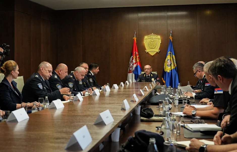 Direktor policije general Dragan Vasiljević održao kolegijum