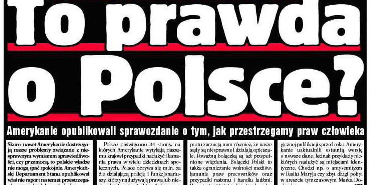 To jest prawda o Polsce?