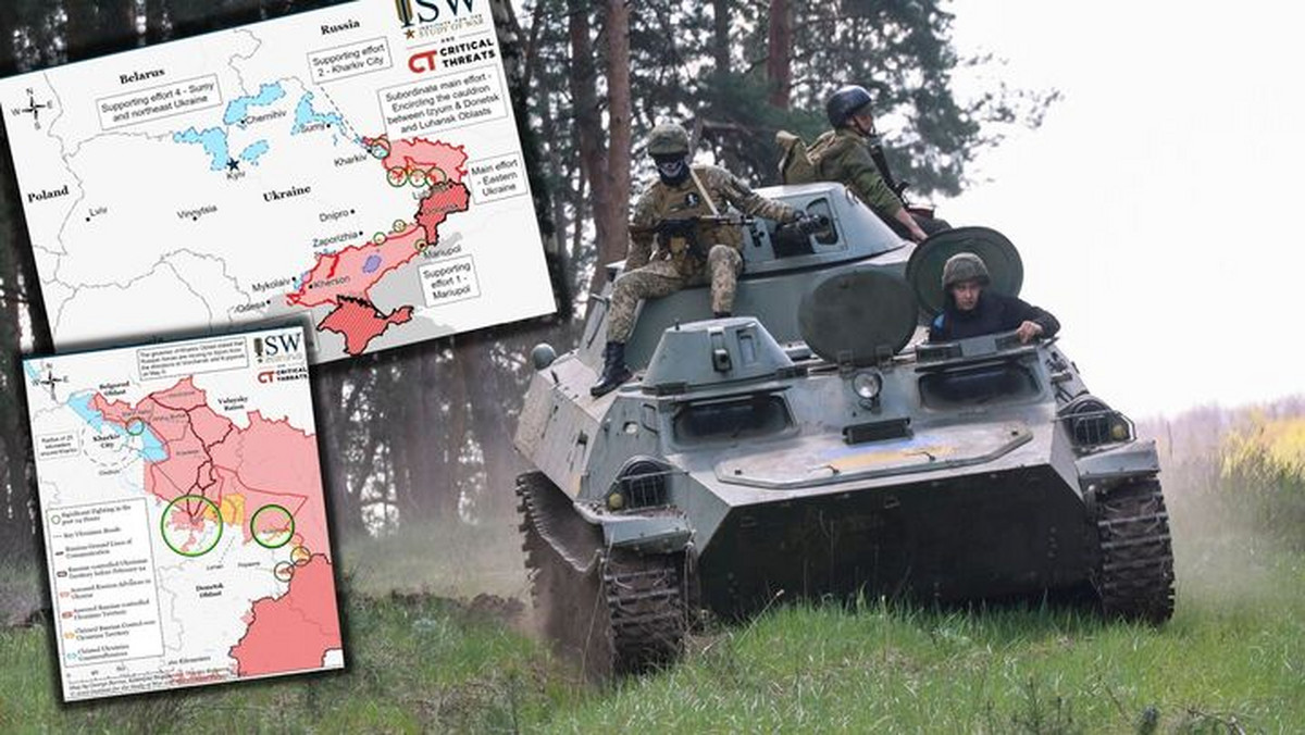 Eksperci oceniają, że siły ukraińskie "nabrały pewności siebie" i odbiły kilka miejscowości w pobliżu Charkowa. Analitycy nie wykluczają również, że armia Ukrainy przeprowadzi szerzej zakrojoną kontrofensywę.