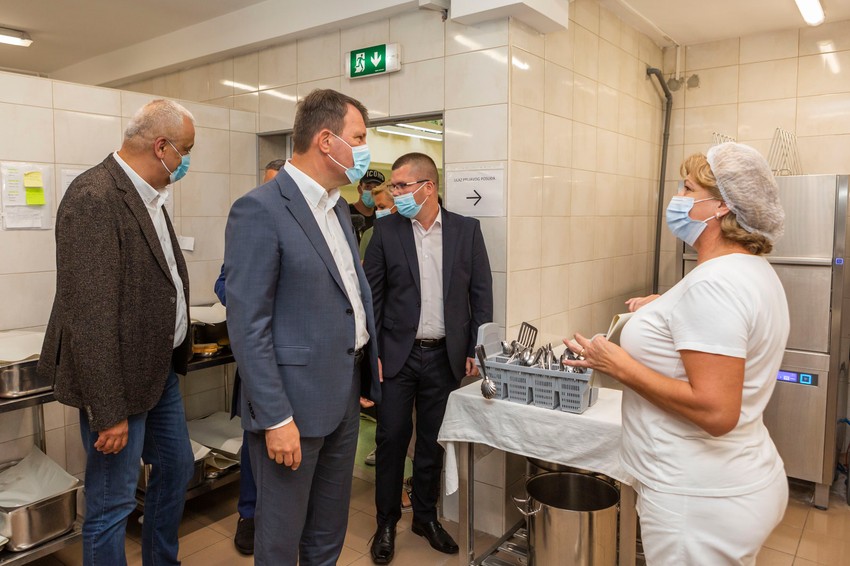 Mirović  i Bakić obilaze radove