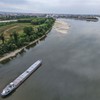 Nizak vodostaj Dunava kod Novog Sada