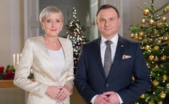 'Niech wigilijny stół jednoczy nas i łączy'. Para prezydencka złożyła świąteczne życzenia