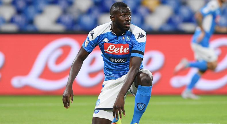 Kalidou-Koulibaly porte les couleurs du Napoli (D1 italienne)