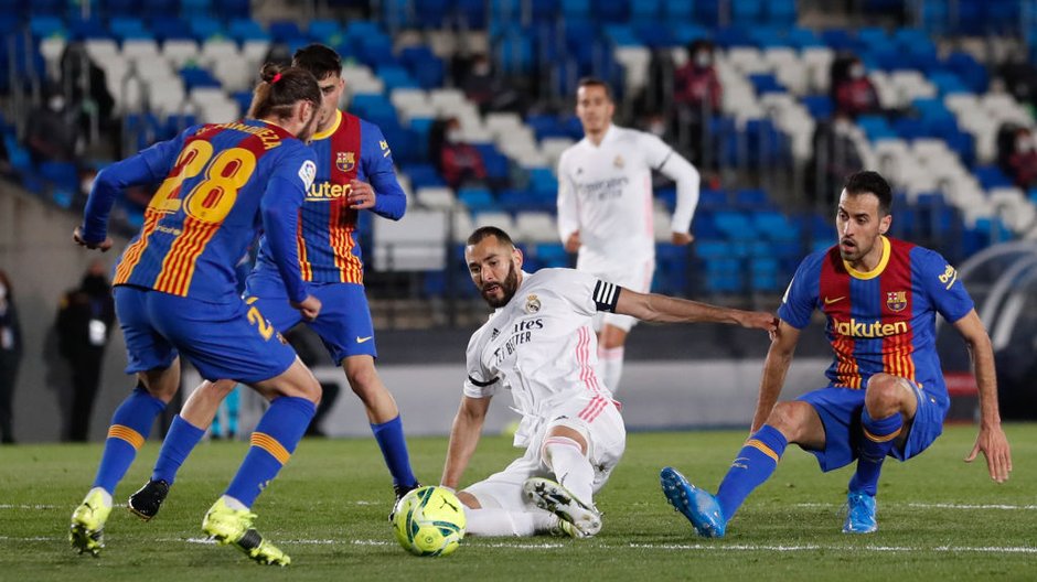 Karim Benzema i Sergio Busquets