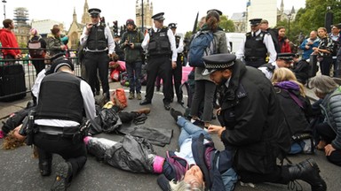 135 aresztowanych podczas akcji Extinction Rebellion w Londynie