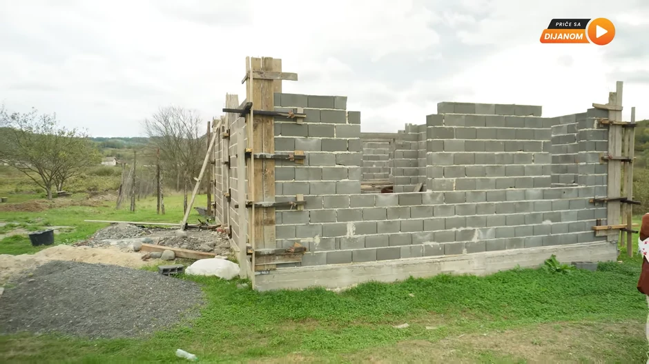 Feridova kuća u izgradnji