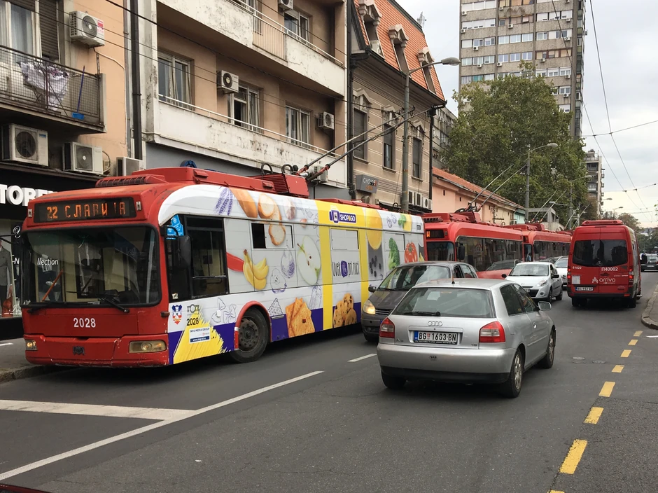 Blokirani i trolejbusi