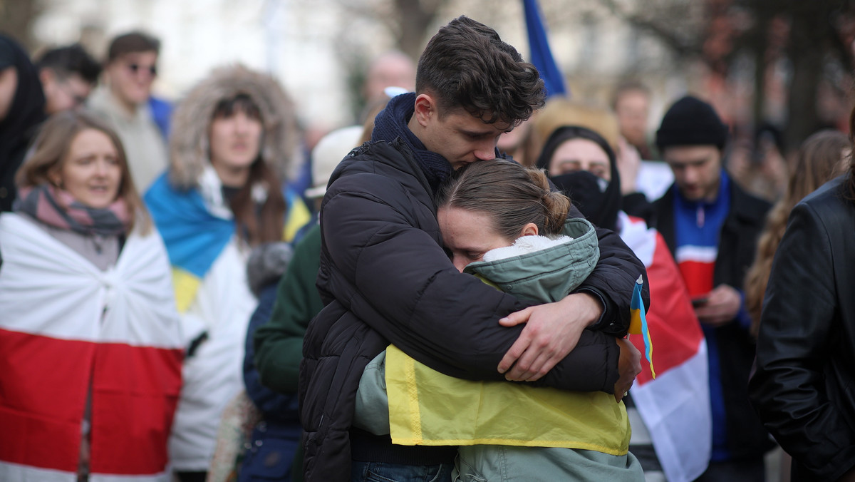 Gesty solidarności z Ukrainą na świecie