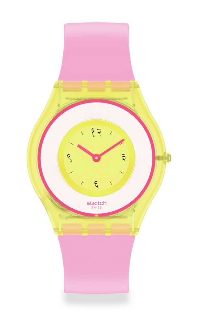 Auf zwei Modellen sind die Zahlen auf dem Ziffernblatt in Hindi. Eine Hommage an die Wurzeln der Designerin.