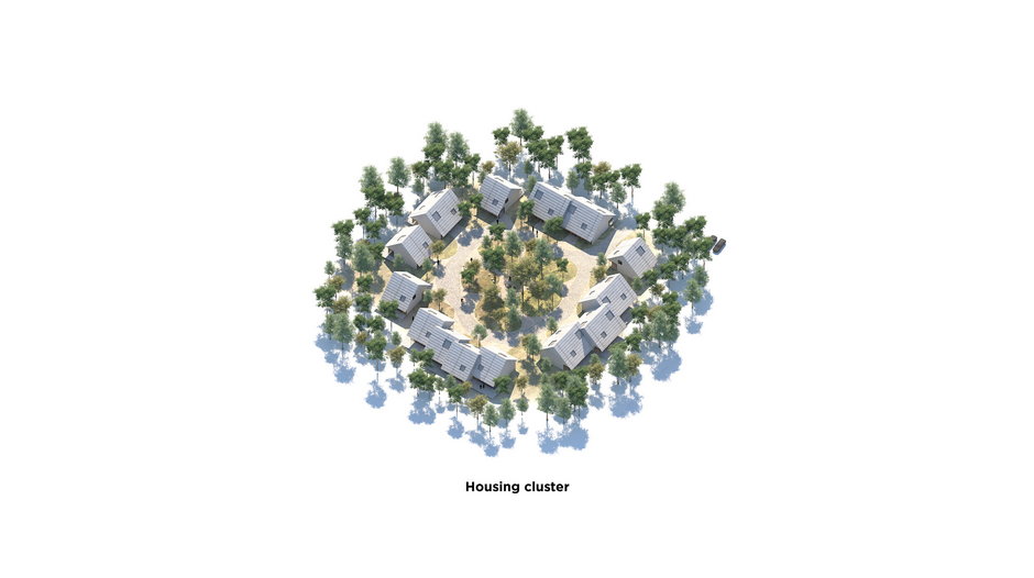 Nowe osiedle "Naturbyen" w Danii. Zaprojektowało je studio EFFEKT