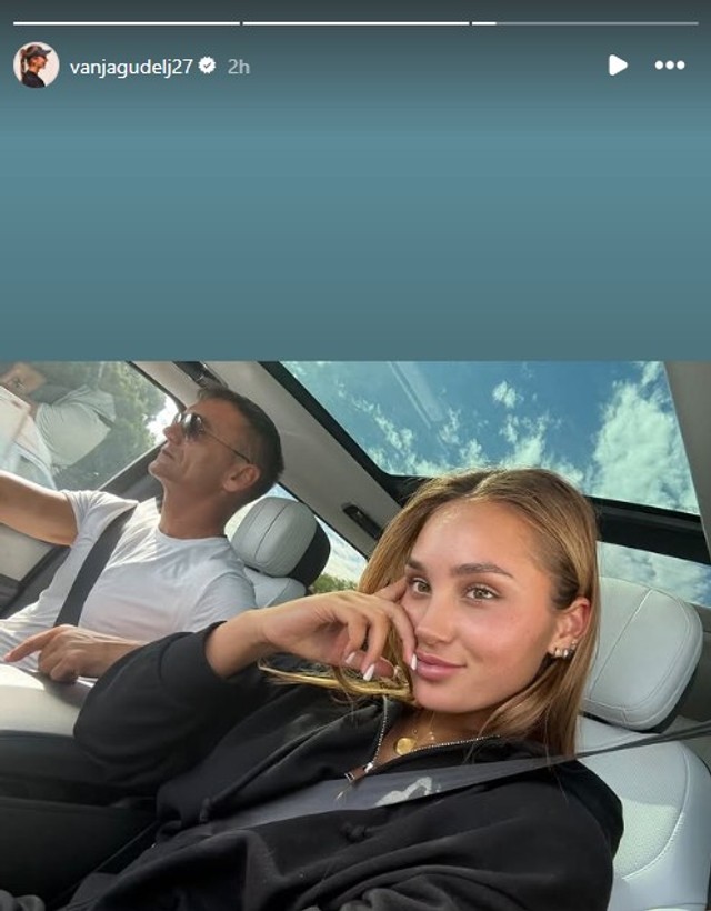 Nebojša i Vanja Gudelj (Foto: Instagram/vanjagudelj27)