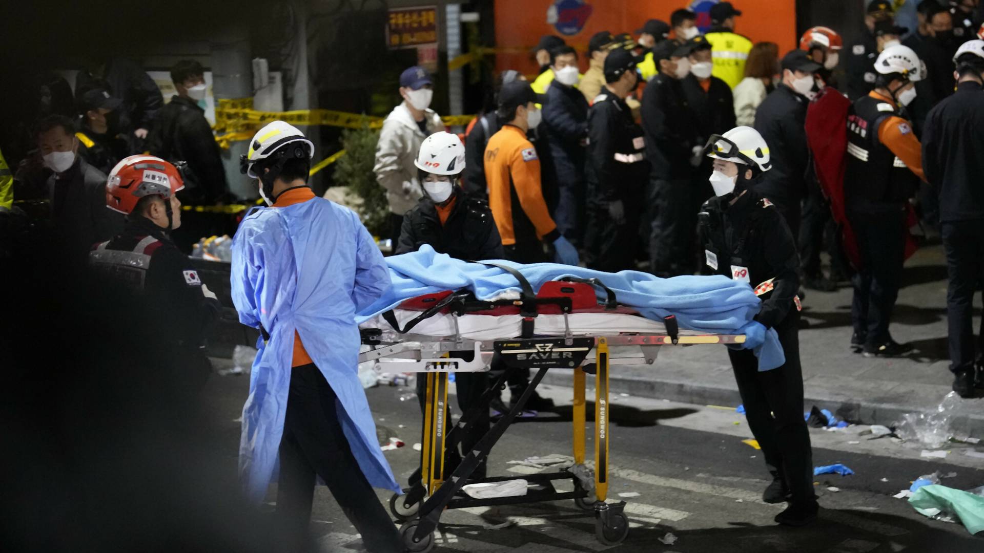 Co najmniej 153 zabitych w tłumie podczas obchodów Halloween w Seulu