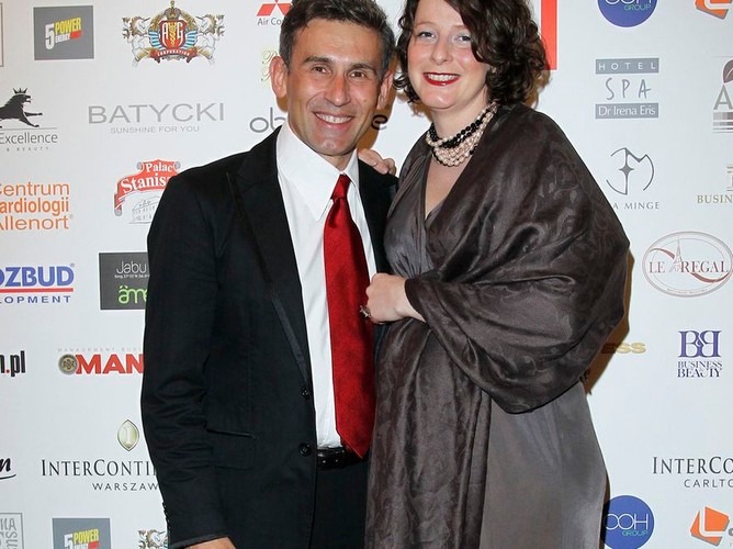 Robert Korzeniowski z Magdaleną Kłys