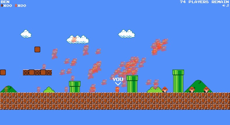Play this amazing, free Battle Royale version of 'Super Mario Bros ...