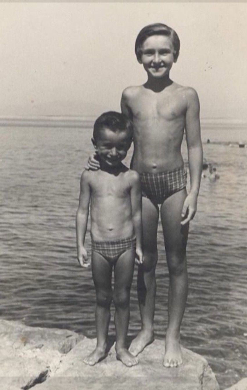 Saša Popović, porodične fotografije