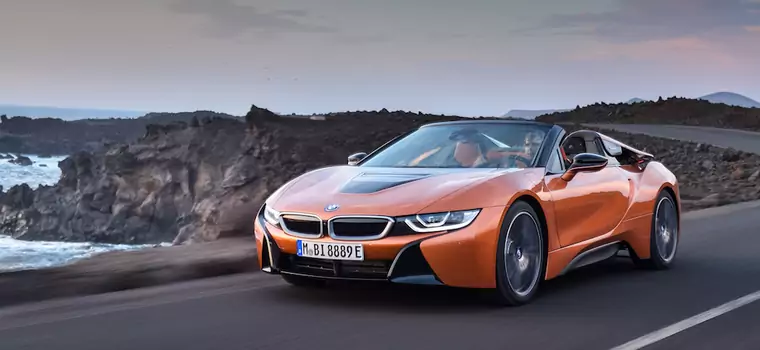 BMW i8 Roadster - sportowa hybryda bez dachu