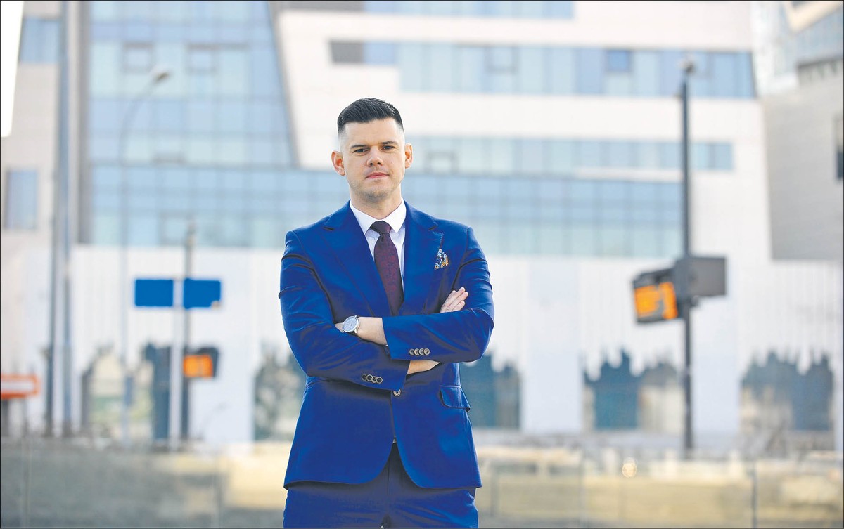 dr Marek Antas, prezes Stowarzyszenia Absolwentów i Aplikantów KSSiP VOTUM, sędzia Sądu Rejonowego w Przemyślu