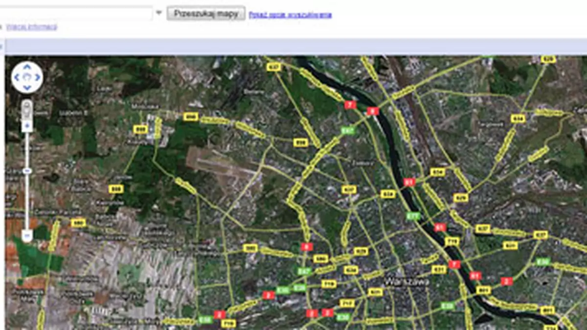 Google Street View w Warszawie i Krakowie