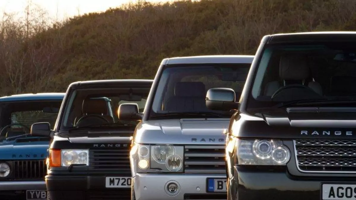 Range Rover czterdziestolatkiem