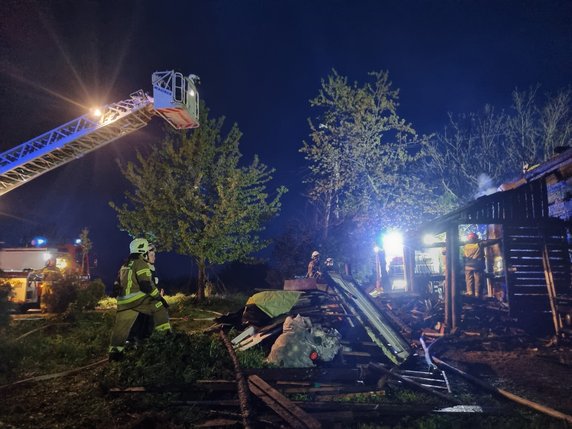 Rodzina Radka straciła wszystko w pożarze