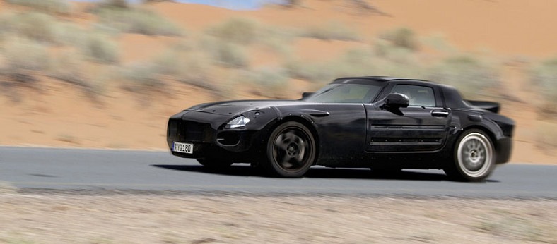 IAA Frankfurt 2009: Mercedes-Benz SLS AMG doda ci skrzydeł (fotogaleria)