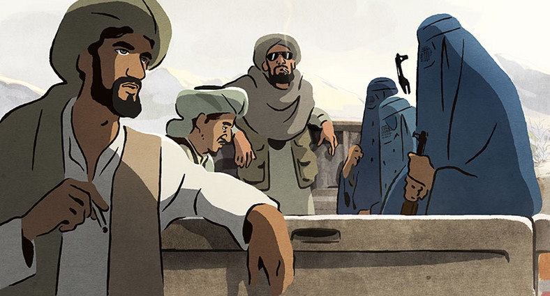 "Jaskółki nad Kabulem" - kadr z filmu