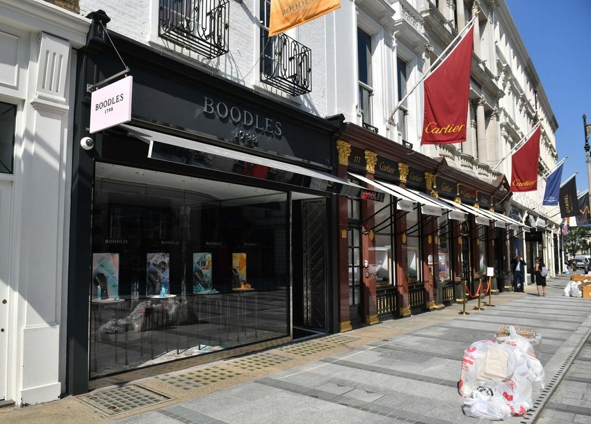 Zlatara Budls u ulici Bond