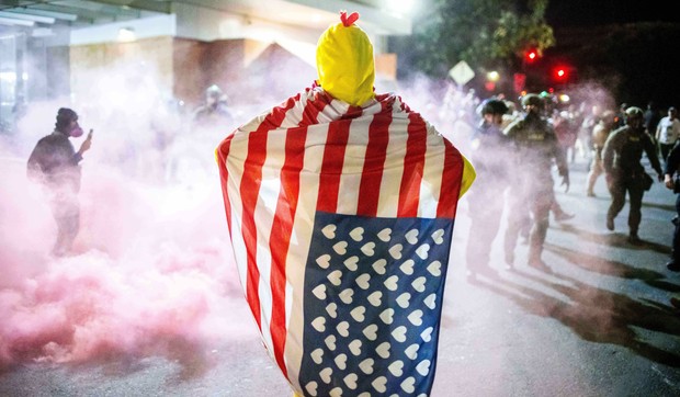 Protest protiv ICE-a u Portlandu, Oregon