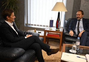 Emanuel Žiofre i Ana Brnabić