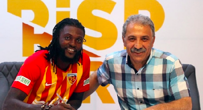 Emmanuel Adebayor joins Kayserispor