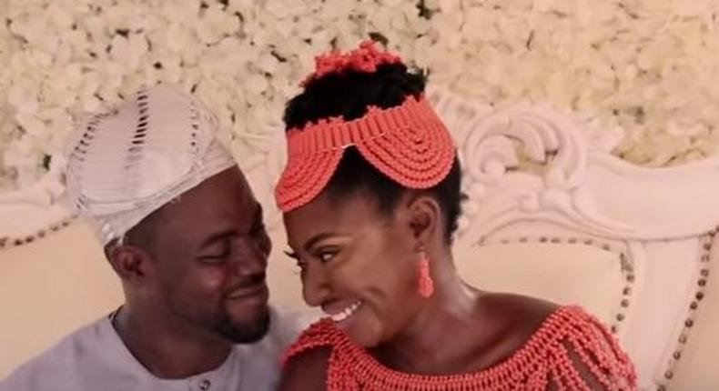 It appears that the marriage between Yvonne Jegede and Olakunle 'Abounce' Fawole has collapsed