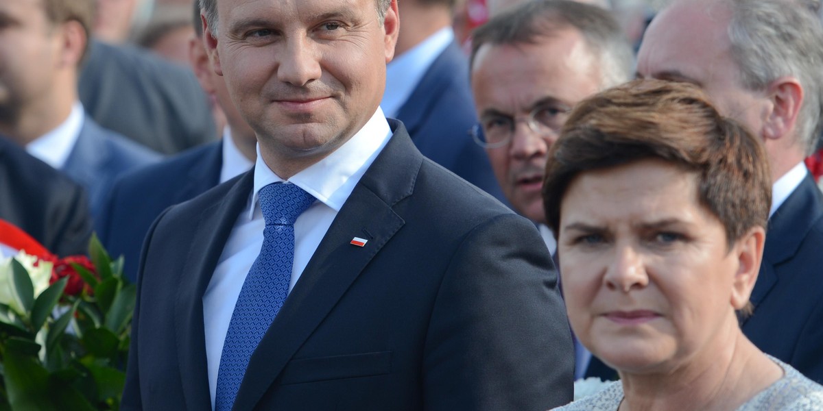 Andrzej Duda i Beata Szydło