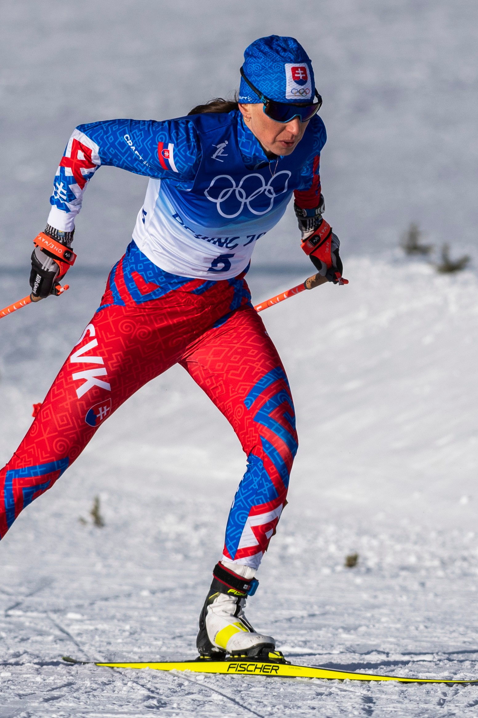 Slovenská reprezentantka v behu na lyžiach Alena Procházková.