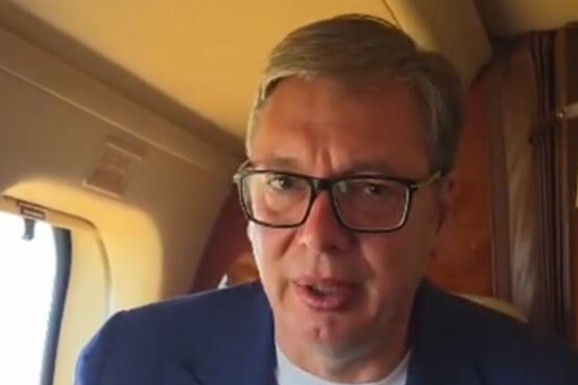 "IDEMO DA OBIĐEMO SRPSKI NAROD I SVETINJE" Vučić se oglasio sa puta u Republiku Srpsku, sa Dodikom obilazi manastiru Rmanj (VIDEO)