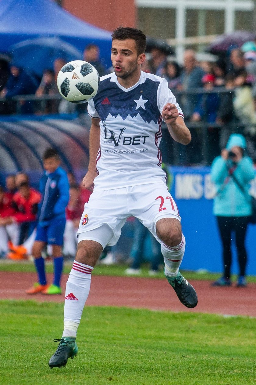 Pilka nozna. Sparing. Babia Gora Sucha Beskidzka - Wisla Krakow. 23.06.2018