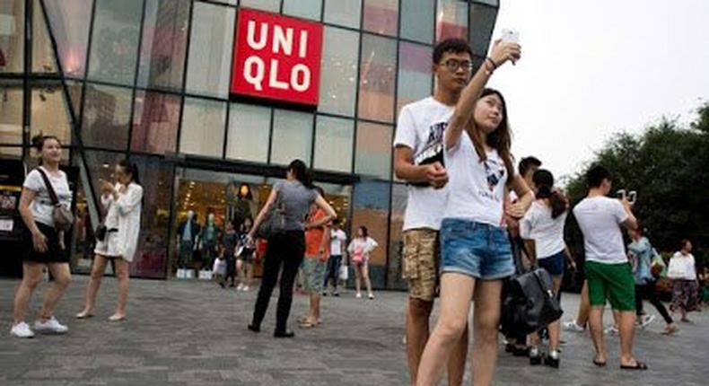 Uniqlo couple