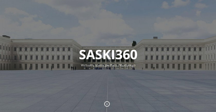 Wirtualny pałac Saski