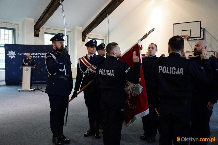 Uroczystości w olsztyńskiej policji