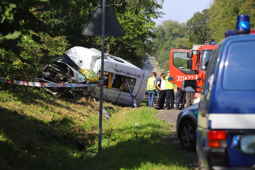 Śmiertelny wypadek na Lubelszczyźnie. Kilkanaście osób rannych