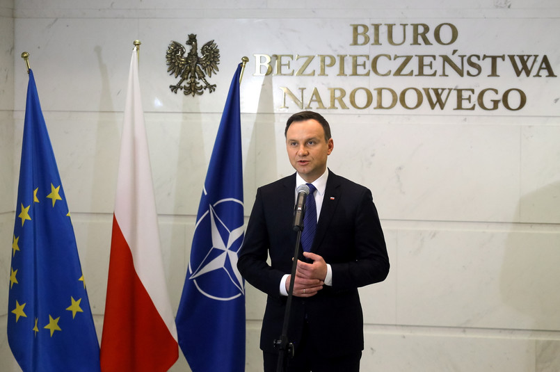 Duda chce większej obecności amerykańskich żołnierzy w Polsce