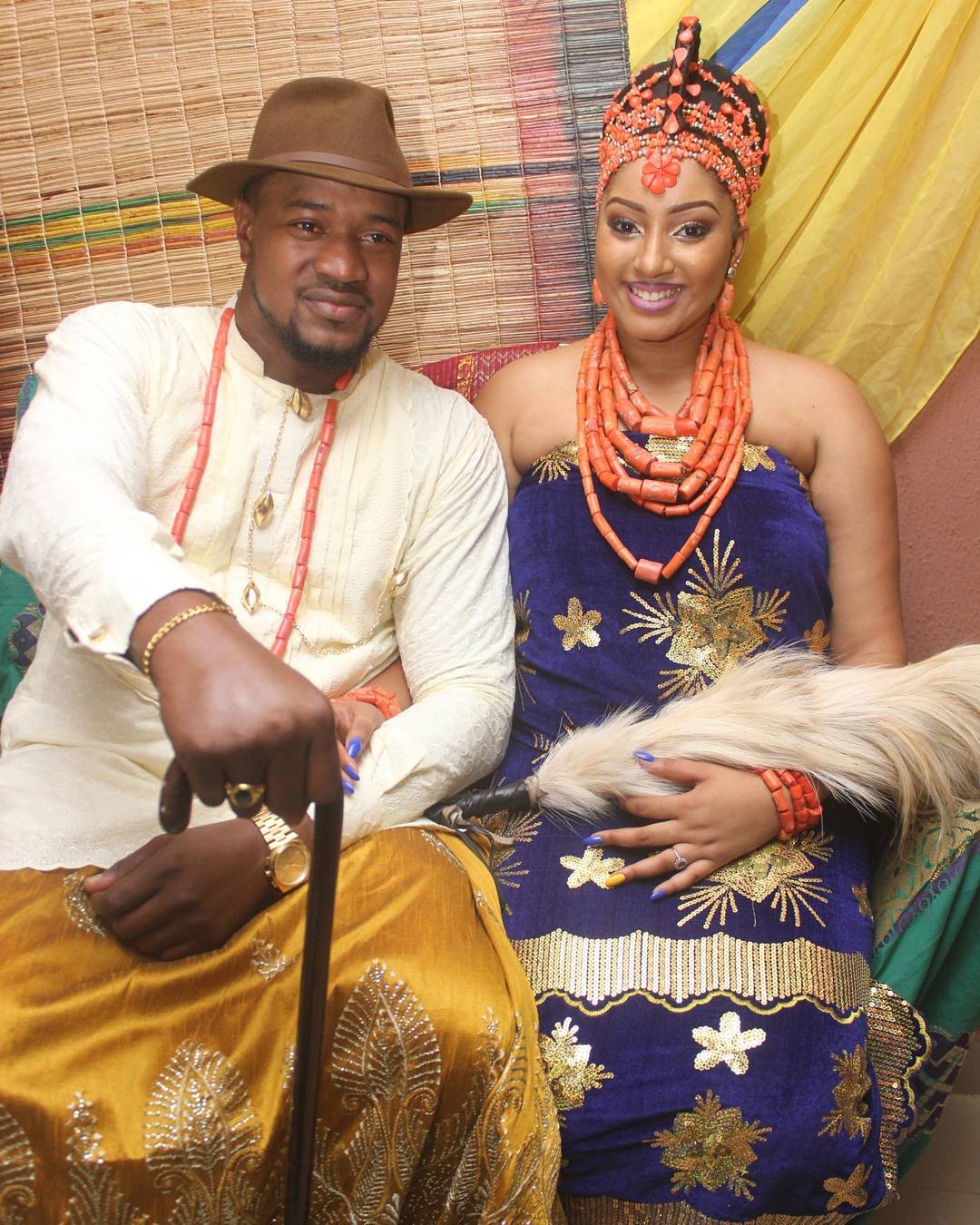 Mofe Duncan and his former wife Jessica Kakkad [Instagram/MissKakkad]