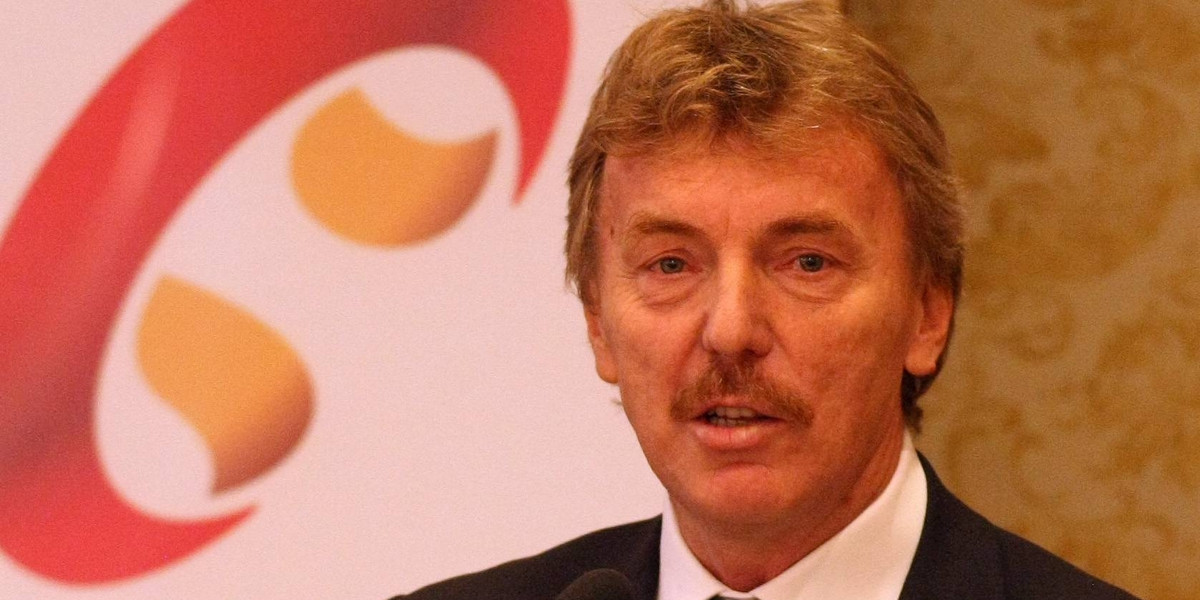 Zbigniew Boniek prezes PZPN.