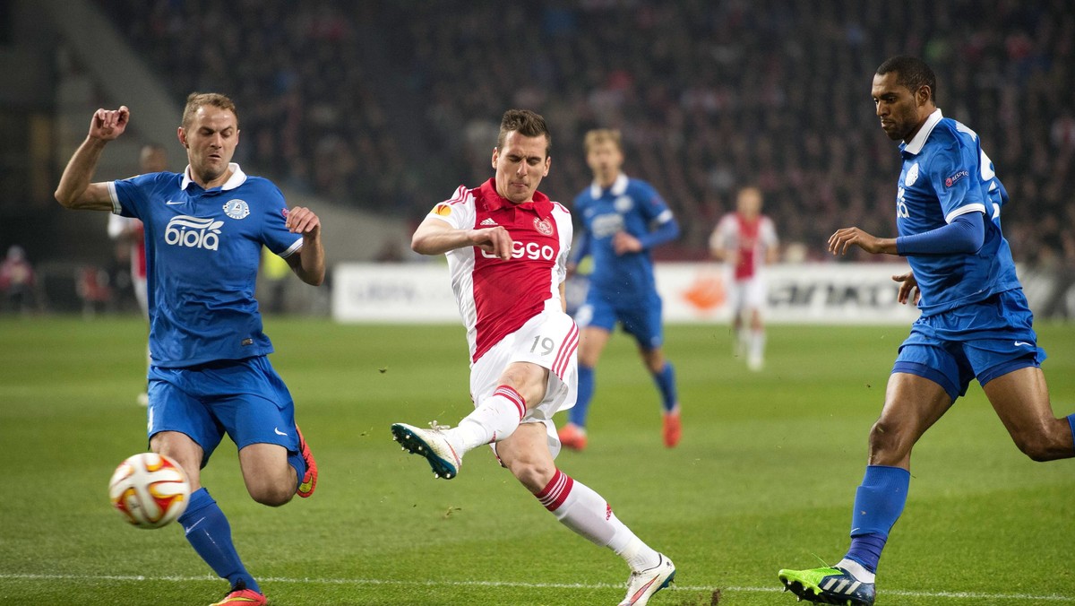 NETHERLANDS SOCCER UEFA EUROPA LEAGUE (Ajax Amsterdam vs Dnipro Dnipropetrovsk)