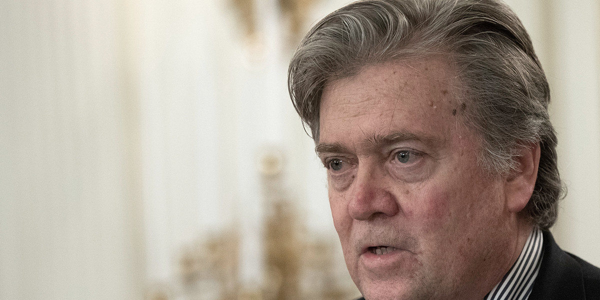 Steve Bannon went to Hong Kong for his first big post-White House speech and sounded surprisingly nice to China