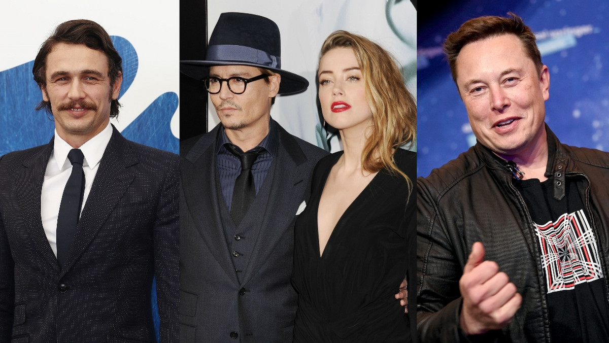 Johnny Depp vs Amber Heard. James Franco i Elon Musk przeciwko aktorowi